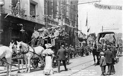 Entente-Cordiale-from-Rouen-France-outside-the-Town-Hall-Queens-Road.-1906.